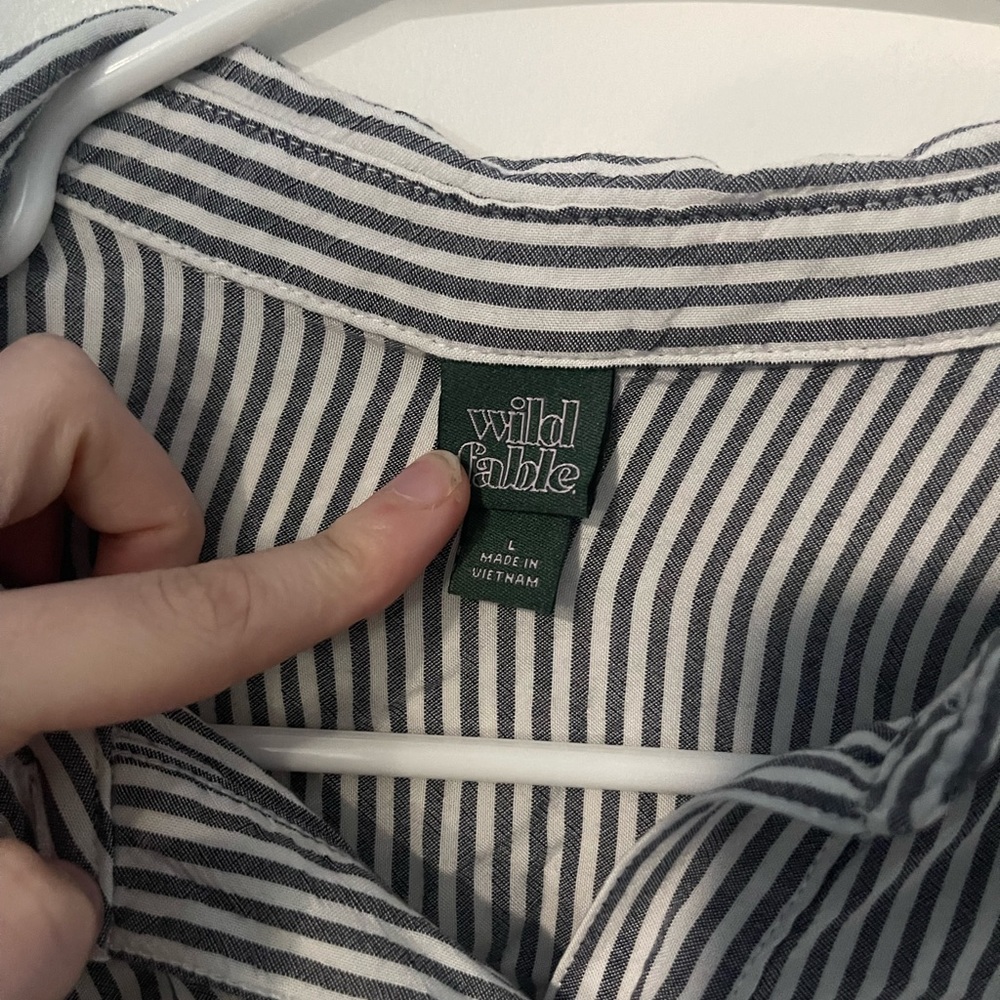 Striped button down - Picture 2 of 2